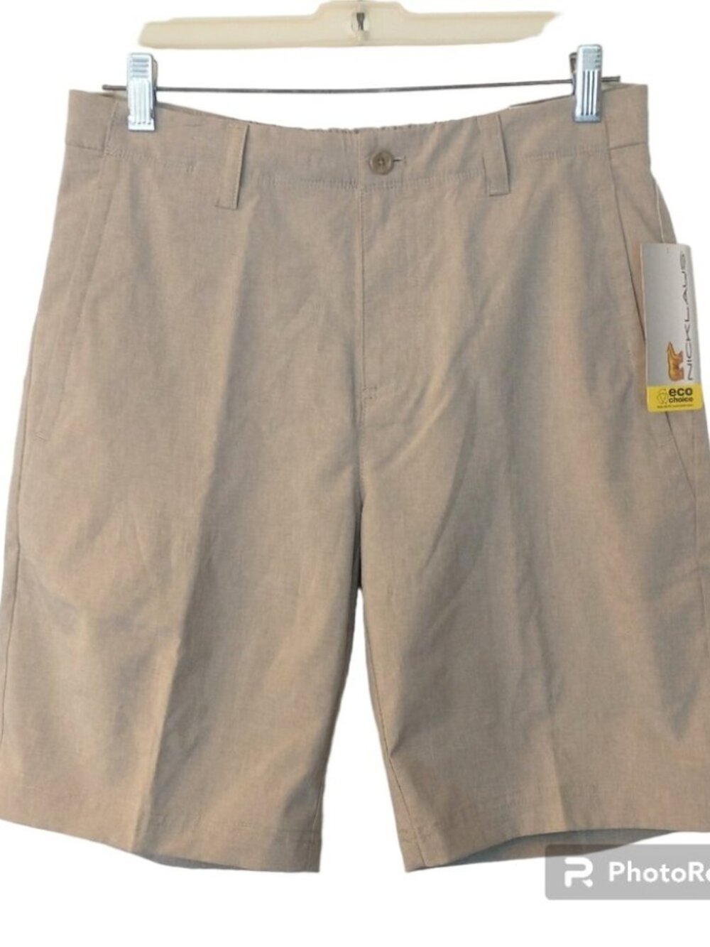 New With Tags Men's Jack Nicklaus Khaki Golf Chino Shorts Size 38